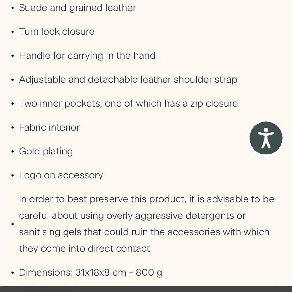 Coccinelle Suede + Leather 2 Way Bag - Picture 16 of 16